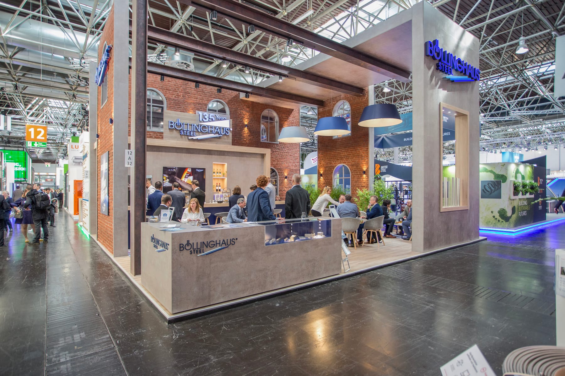 Böllinghaus Steel · Messestand