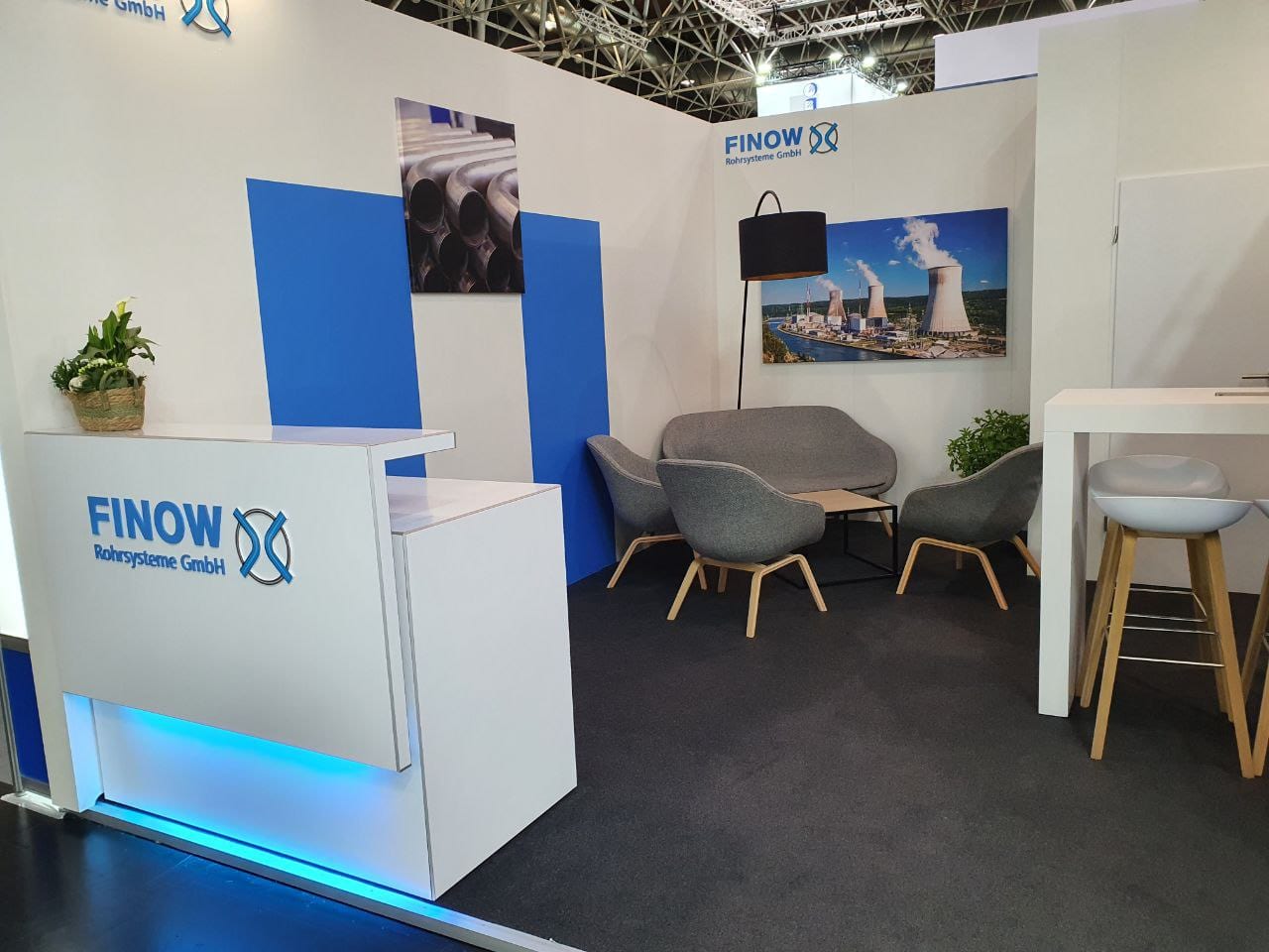 Finow Rohrsysteme · Messestand