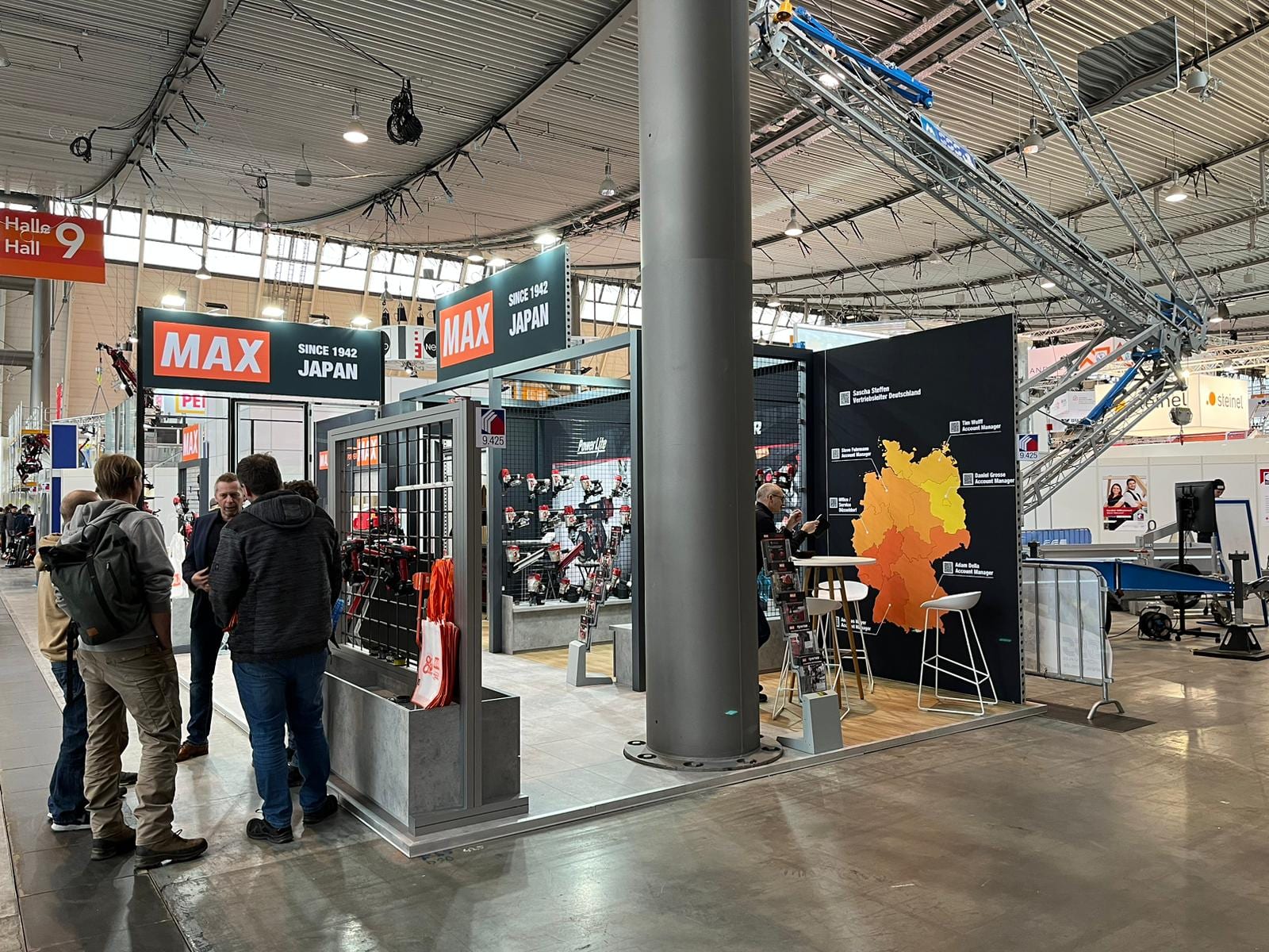 Max Europe B.V. · Messestand